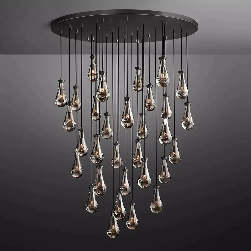 Ossian Glass Tears Chandelier