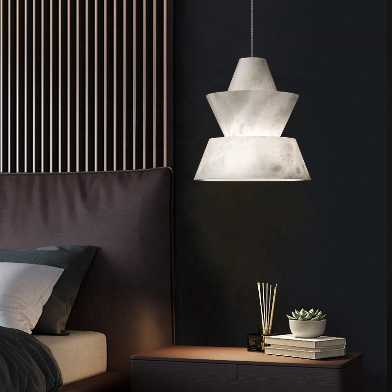 Orbix Alabaster Pendant Light