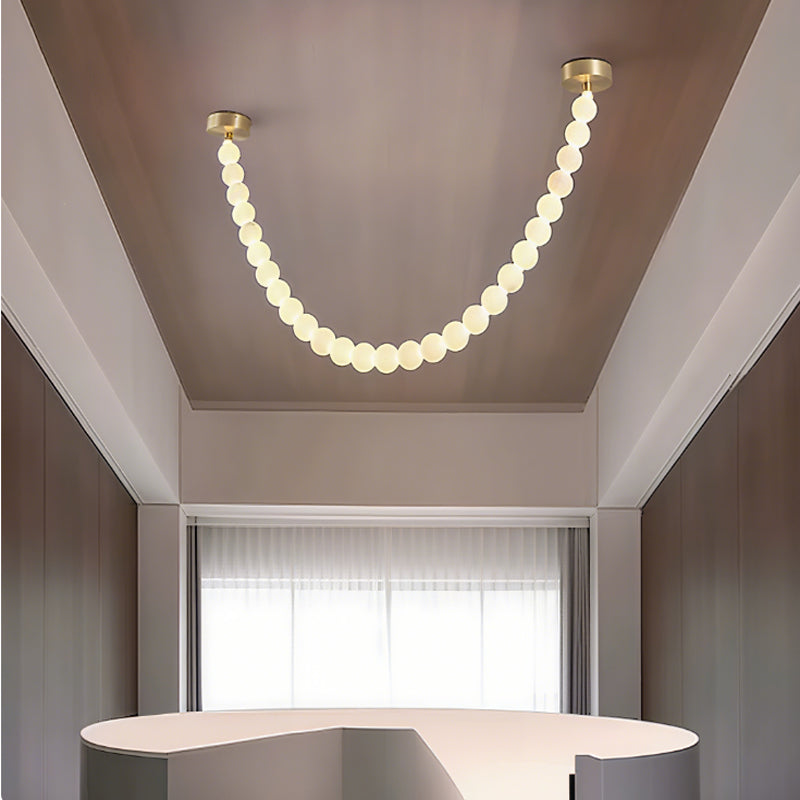OLAUS Marble Pearl Pendant