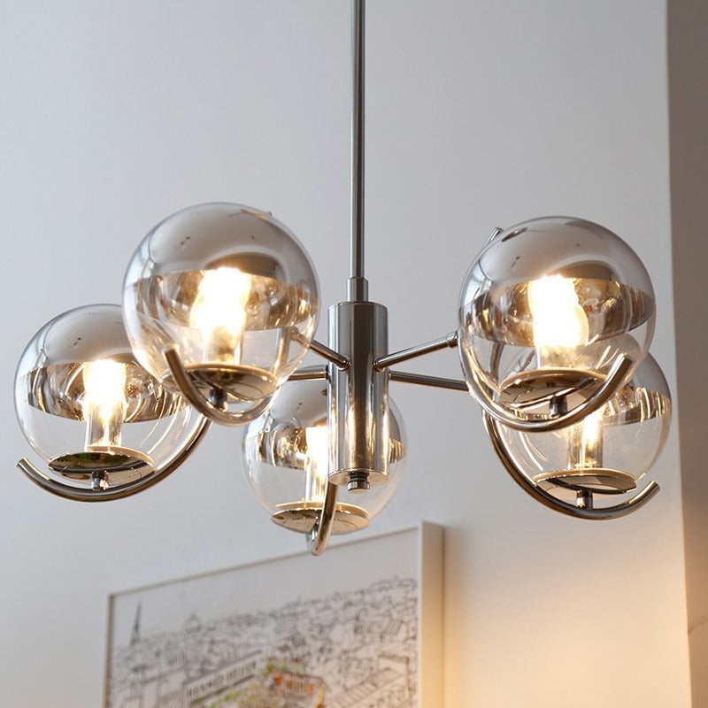 Lunar Eclipse Ball Chandelier