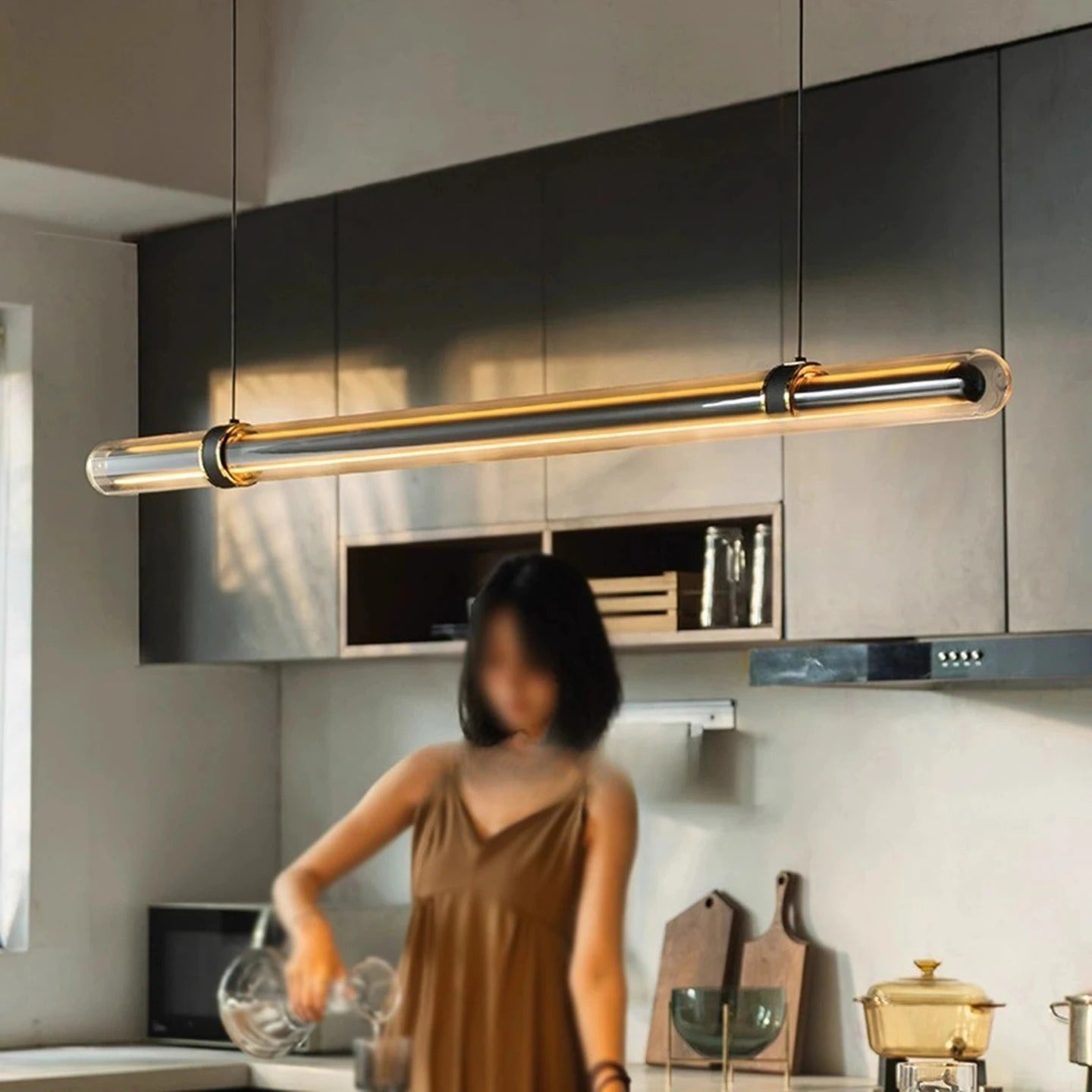 Time Tunnel Linear Pendant