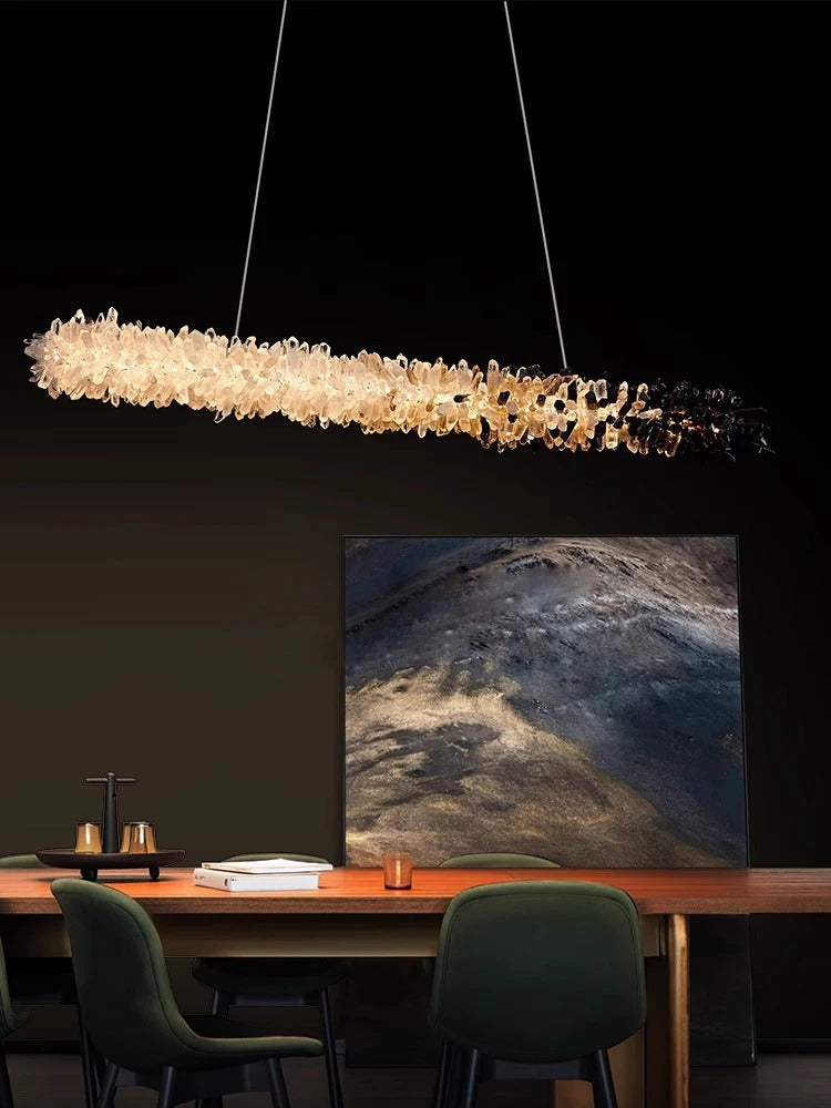 Lorqen Linear Crystal Chandelier