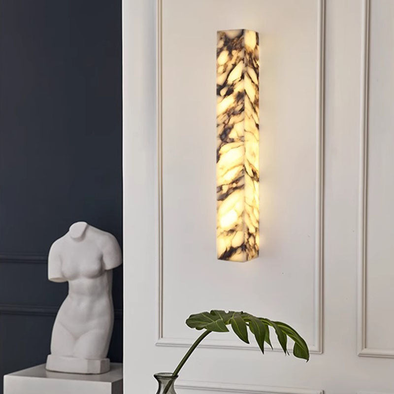 Mira Marble Minimalist Wall Light