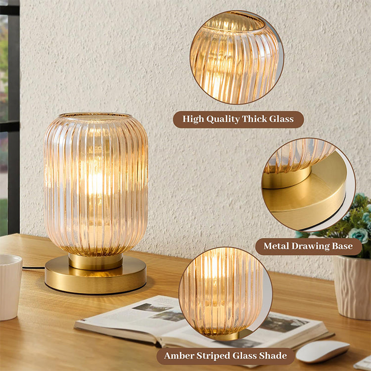 Avela Glass Table Lamp