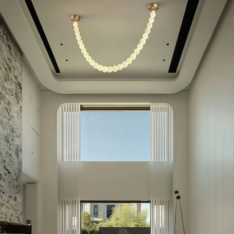 OLAUS Marble Pearl Pendant