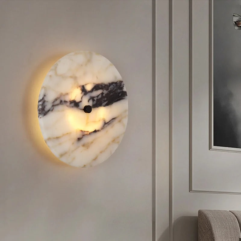 Solstice Modern Marble Wall Lamp