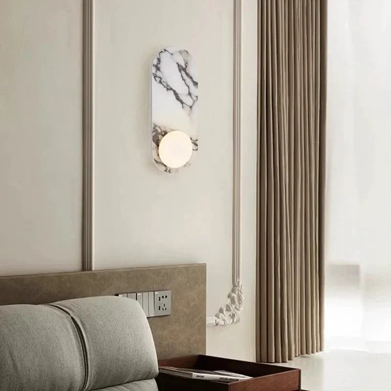 Zyotra Marble Wall Lamp
