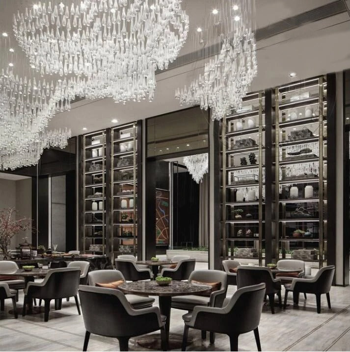 Luminic Water Drop Crystal Chandelier