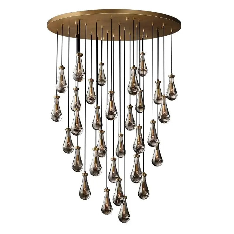 Ossian Glass Tears Chandelier