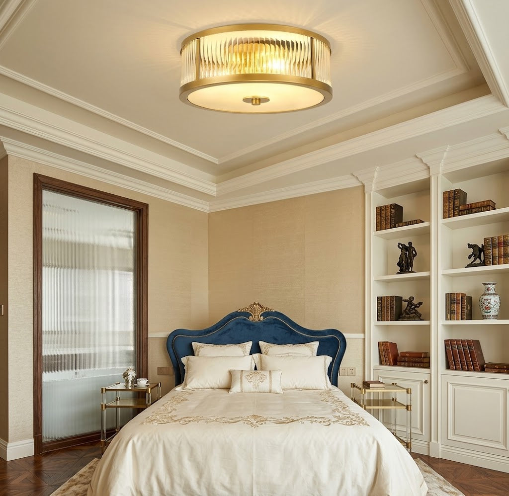 Ribbel Minimalist Glass Ceiling Lights