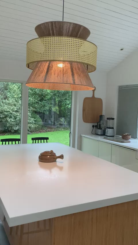 NYRA Hemp Rope Chandelier