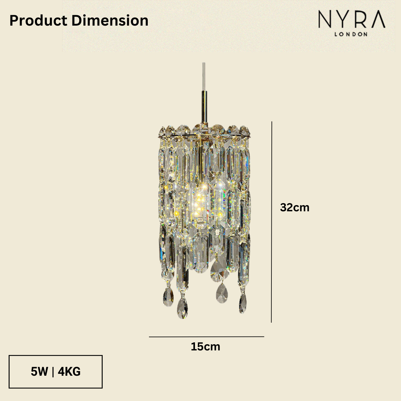 Bellaro Crystal Pendant