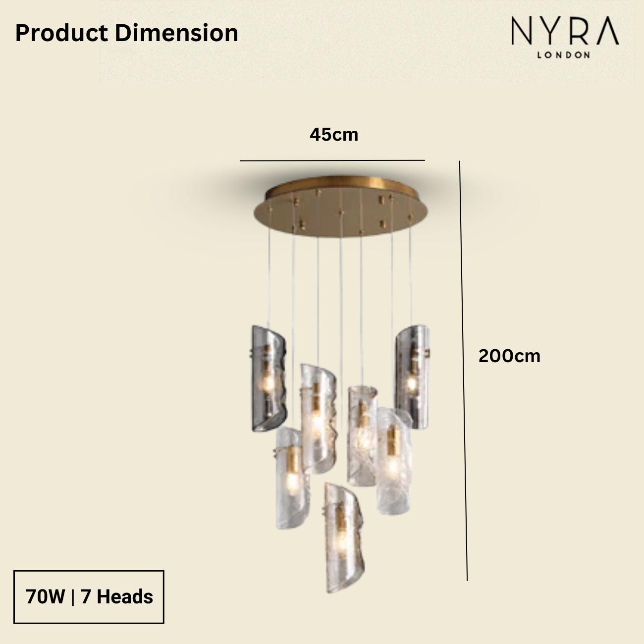 Clario Glass Pendant