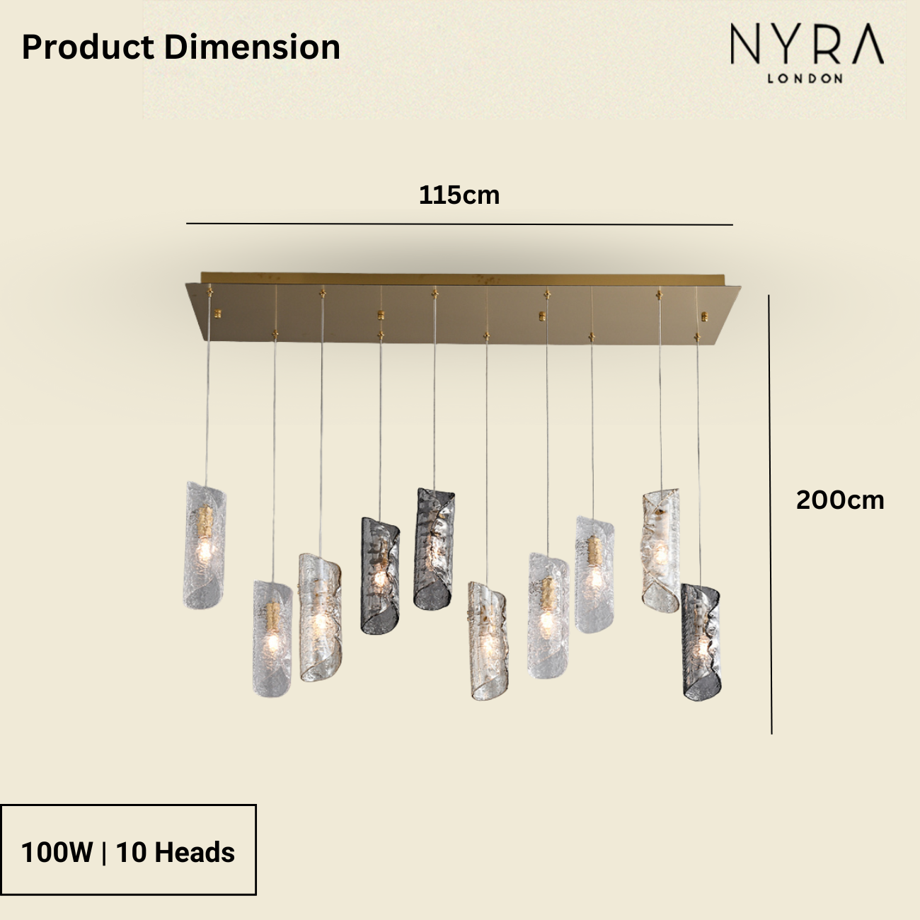 Clario Glass Pendant