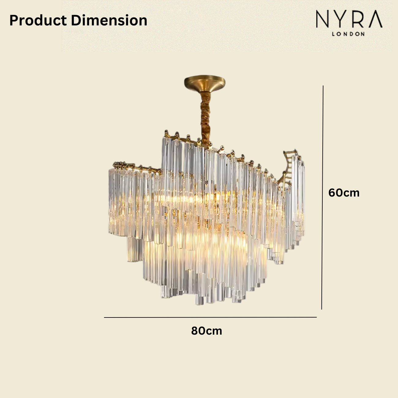 Livano Crystal Chandelier