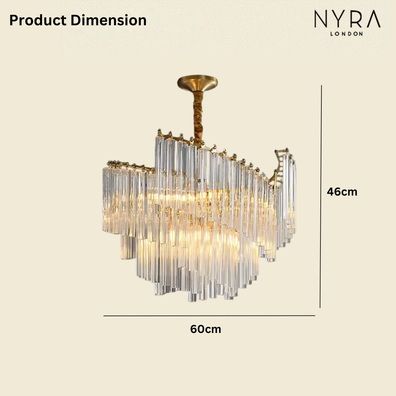 Livano Crystal Chandelier