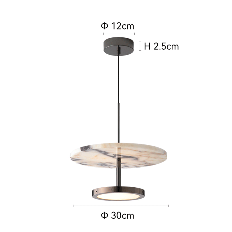 HOWES Natural Stone Pendant