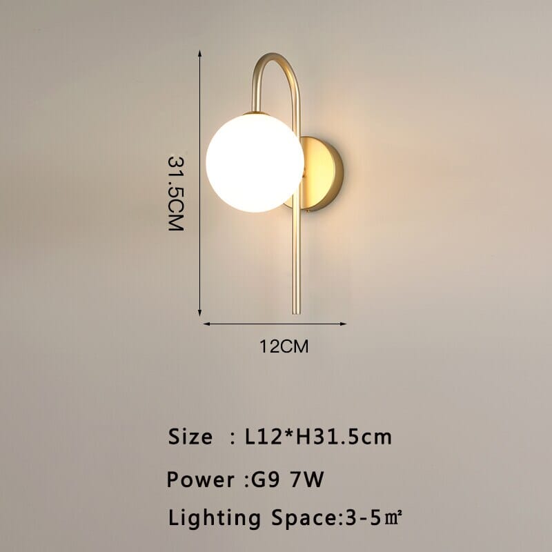 Claude wall lamp