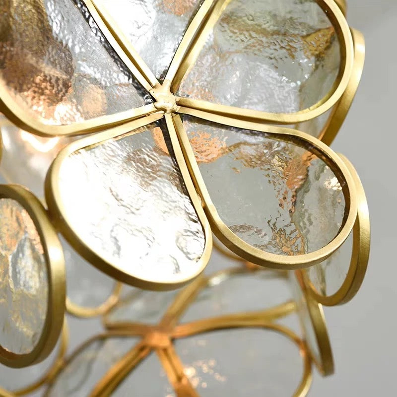 NYRA Flower Glass Pendant