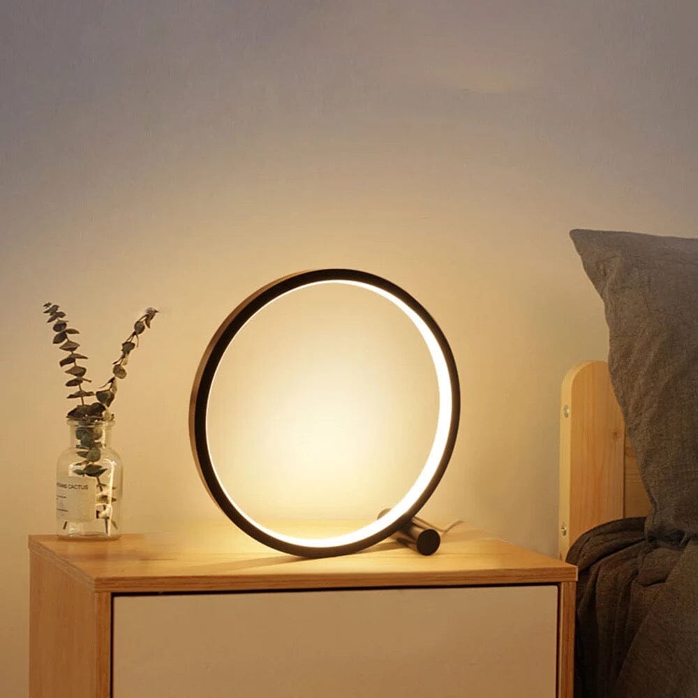 NYRA Circle LED Touch sensitive Lamp