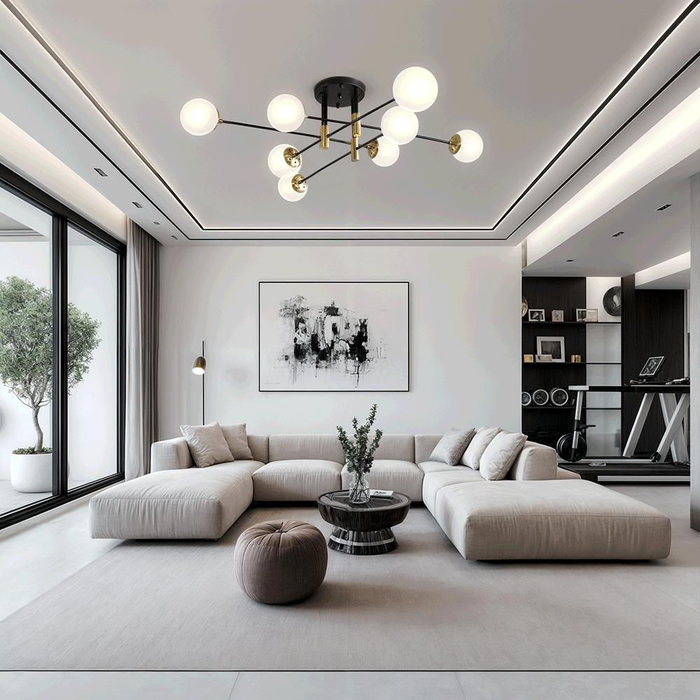 flush ceiling lights