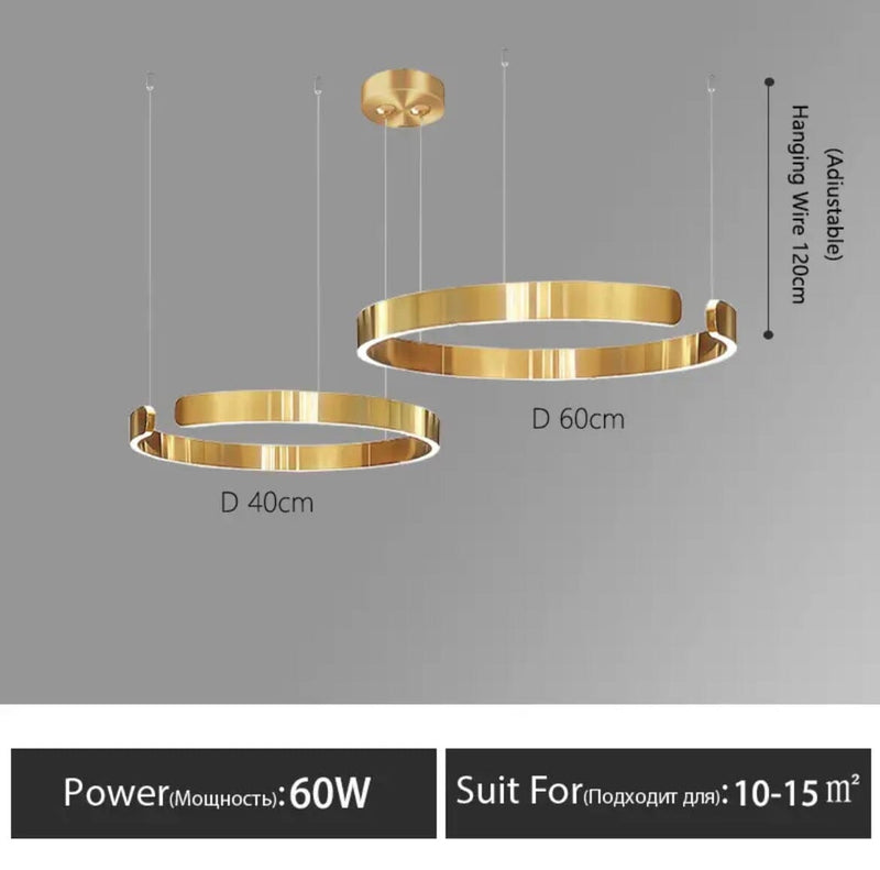 Royal Russian Ring Chandelier