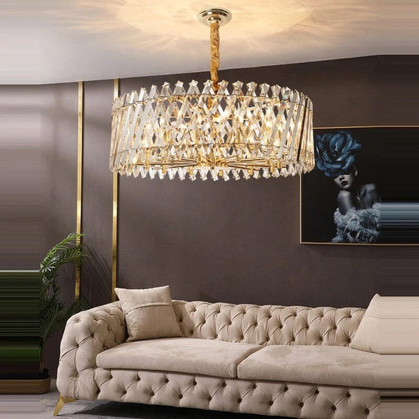 Medina Modern Luxury Crystal Transparent LED Lamp