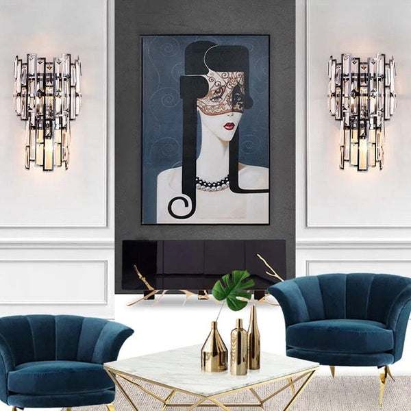 Shanice Crystal K9 Chandelier Wall Lamp