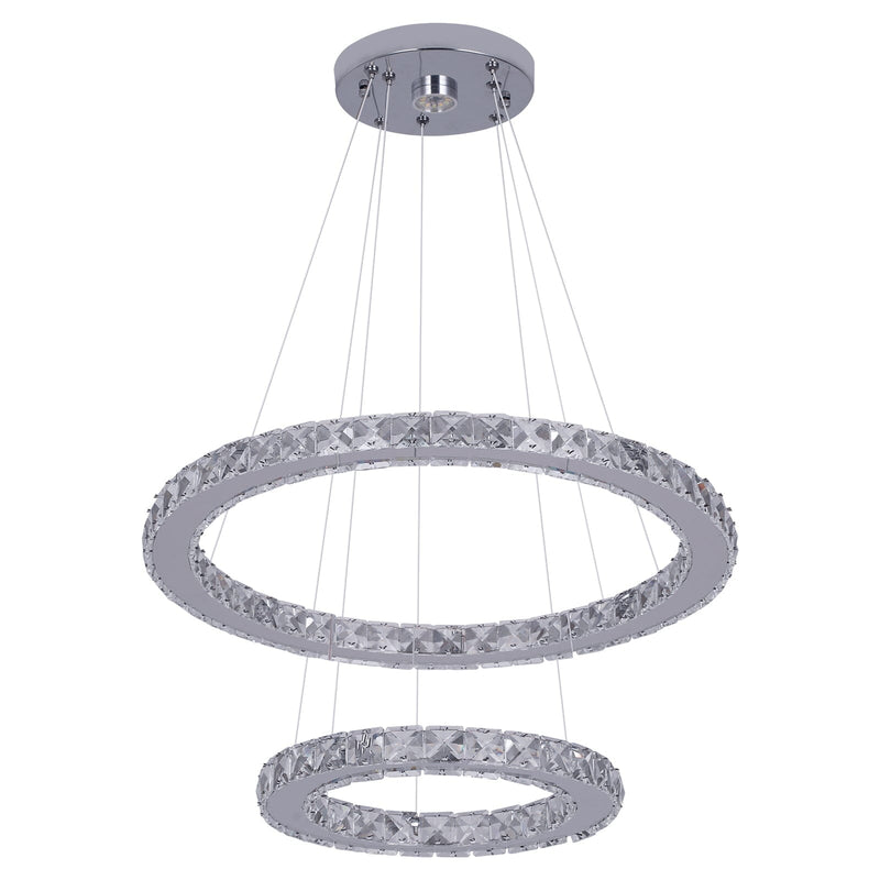 Sierra K9 Crystal Ring Pendant Light