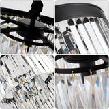 American K9 Crystal  Black Pendant Light