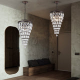 Luxury Crystal LED Waterdrop Empire Chandelier