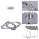 Sierra K9 Crystal Ring Pendant Light
