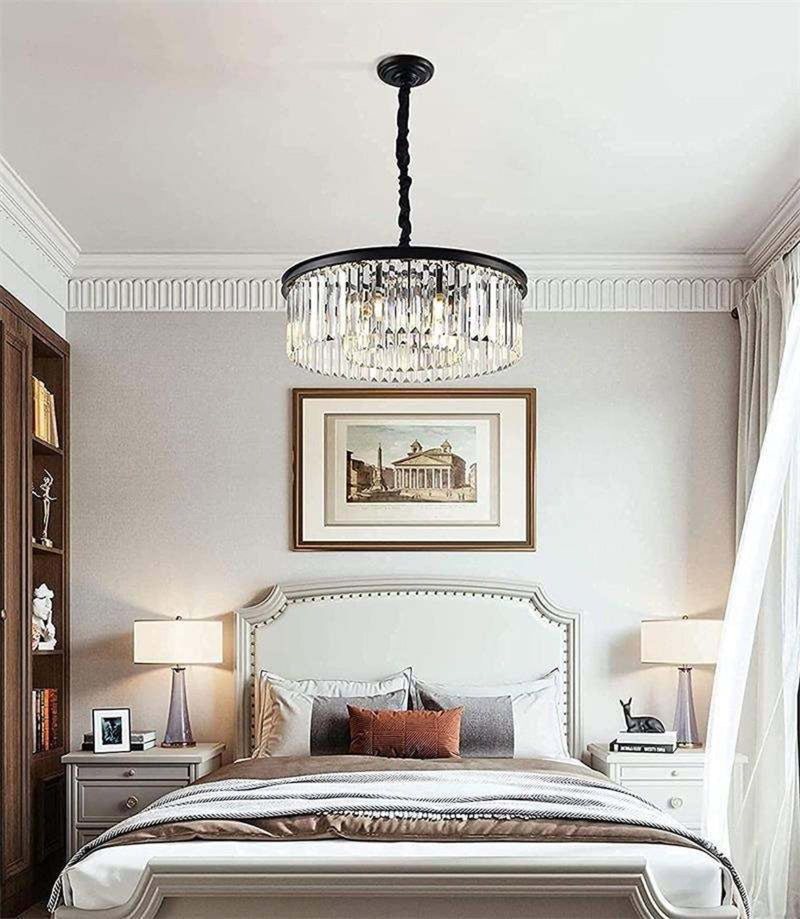 American K9 Crystal  Black Pendant Light
