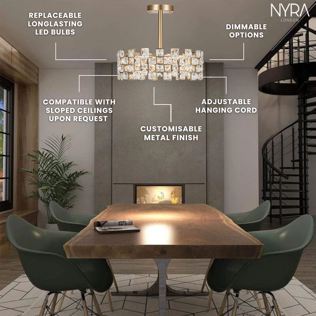 Radiant Crystal Chandelier