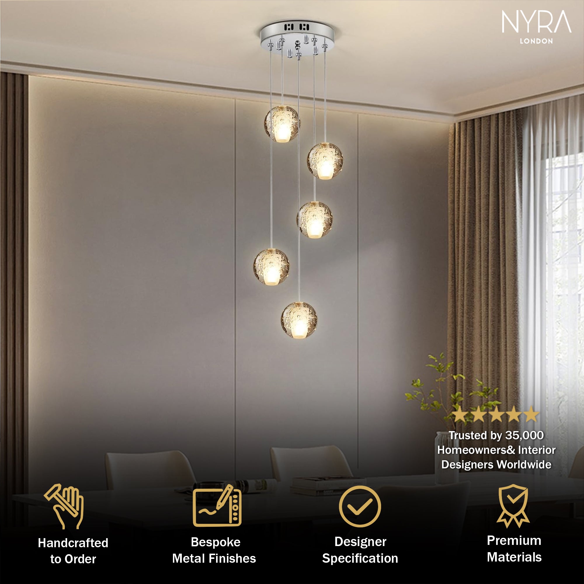 Merida Ball Chandelier