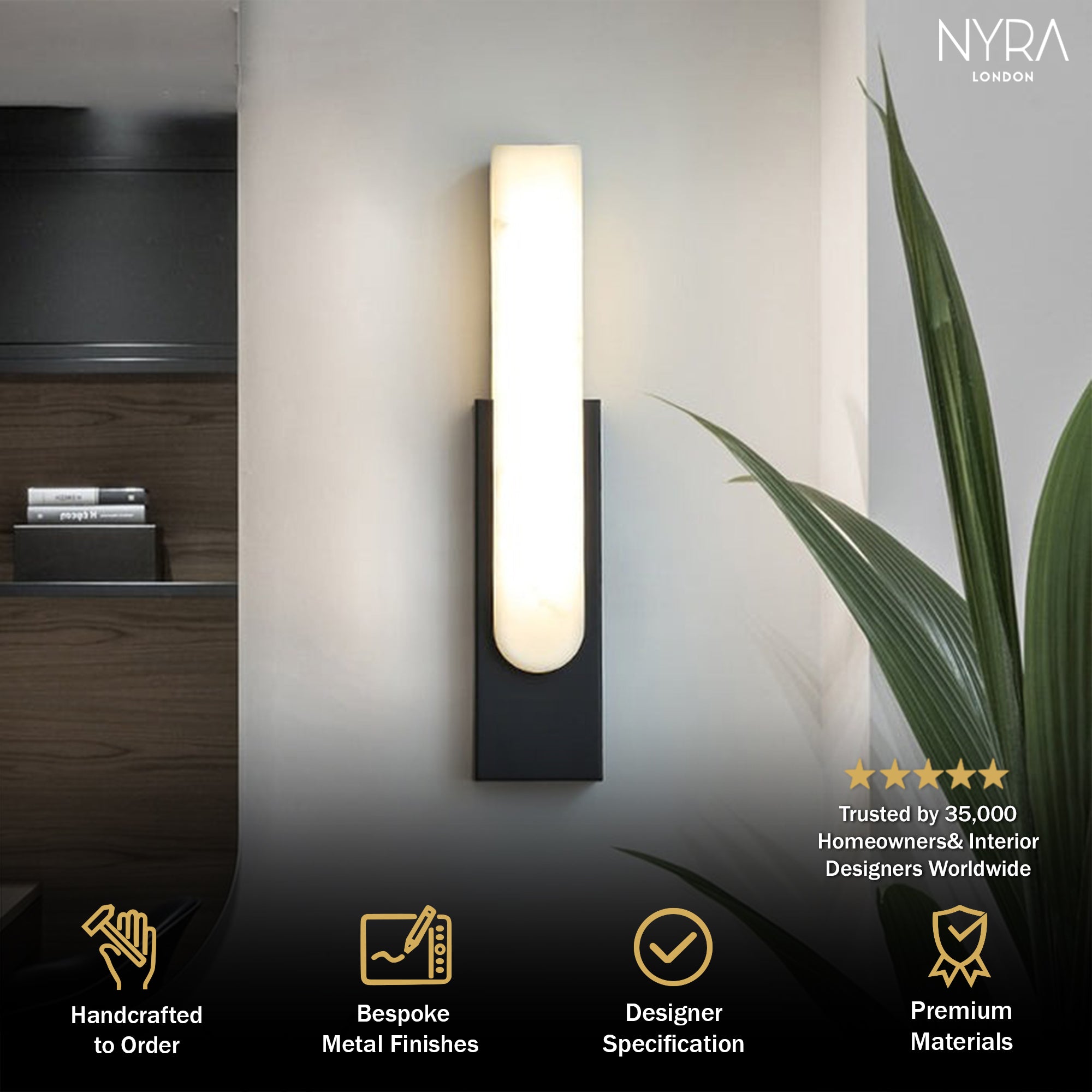 Victoria Marble Wall Light