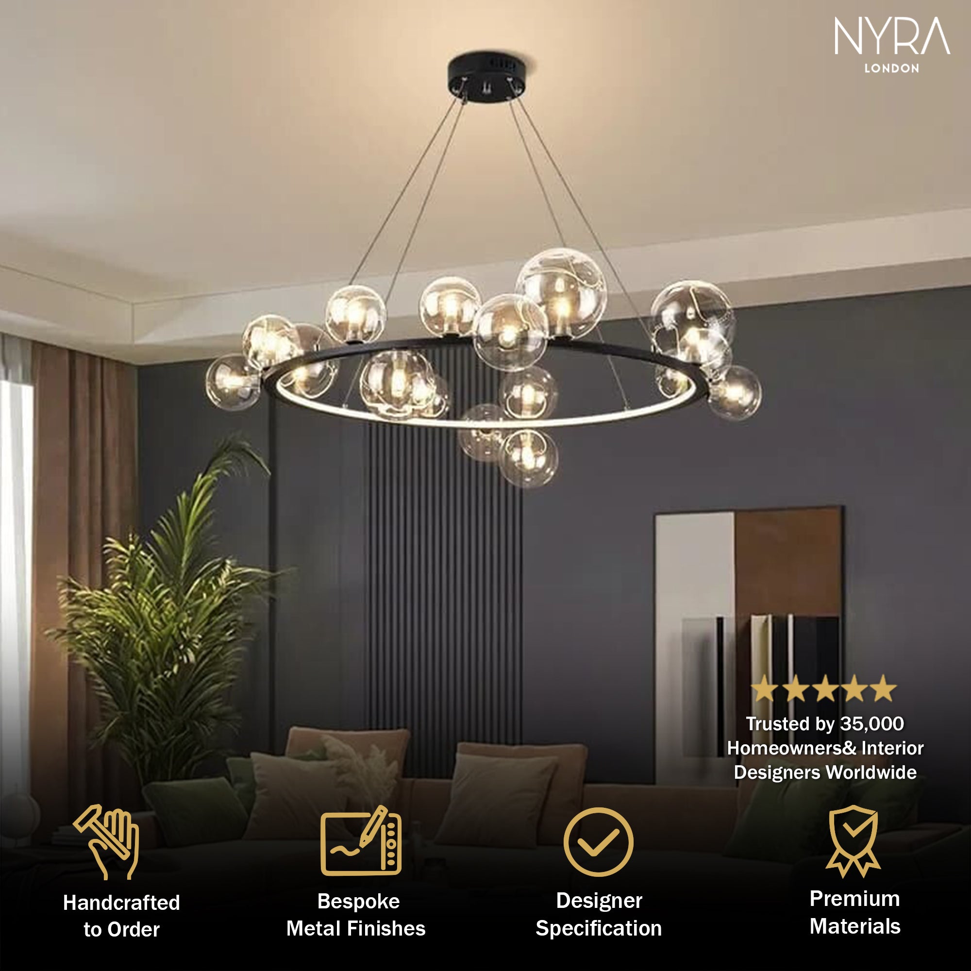 Dexter Bubble Chandelier