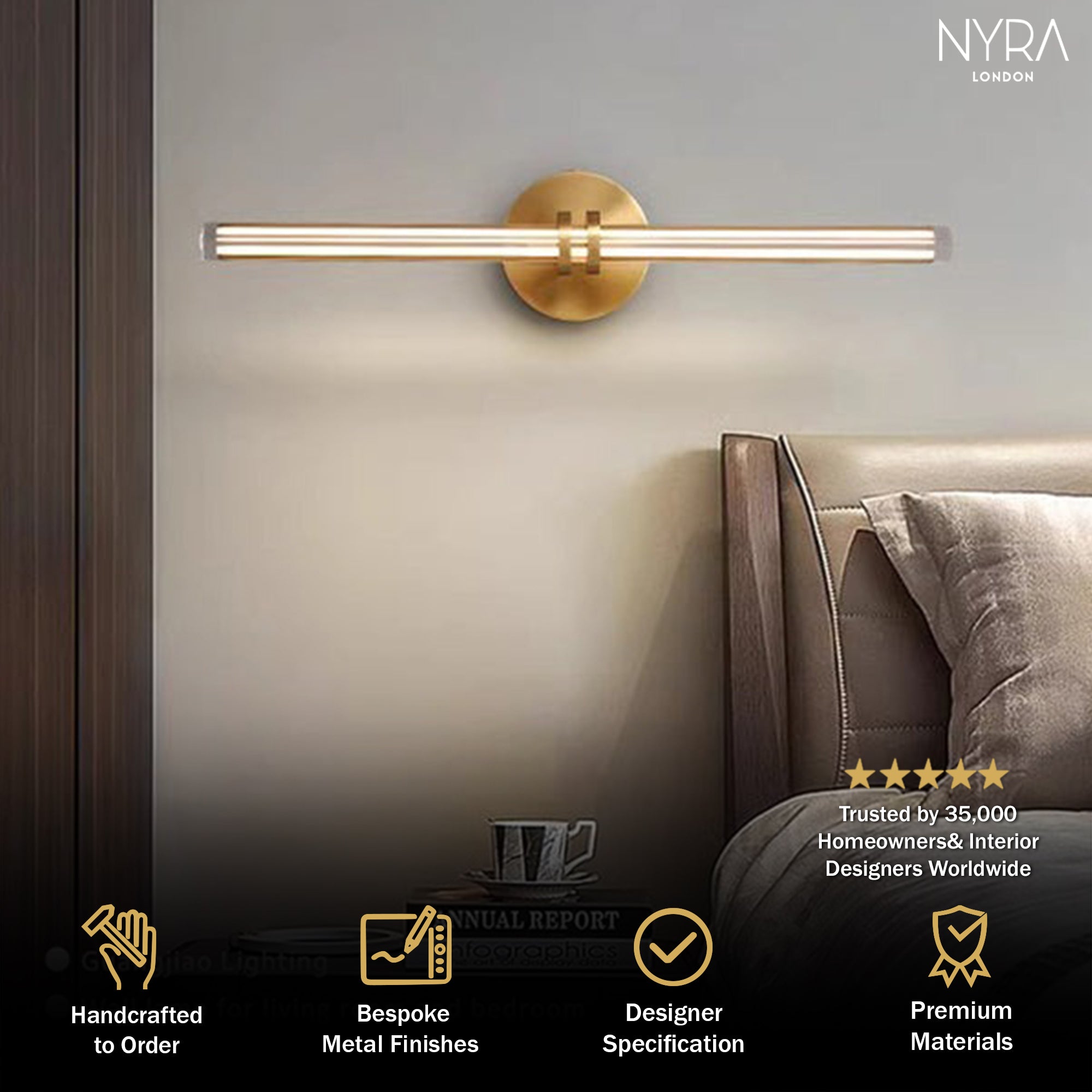 Xfer Glass Wall Lamp