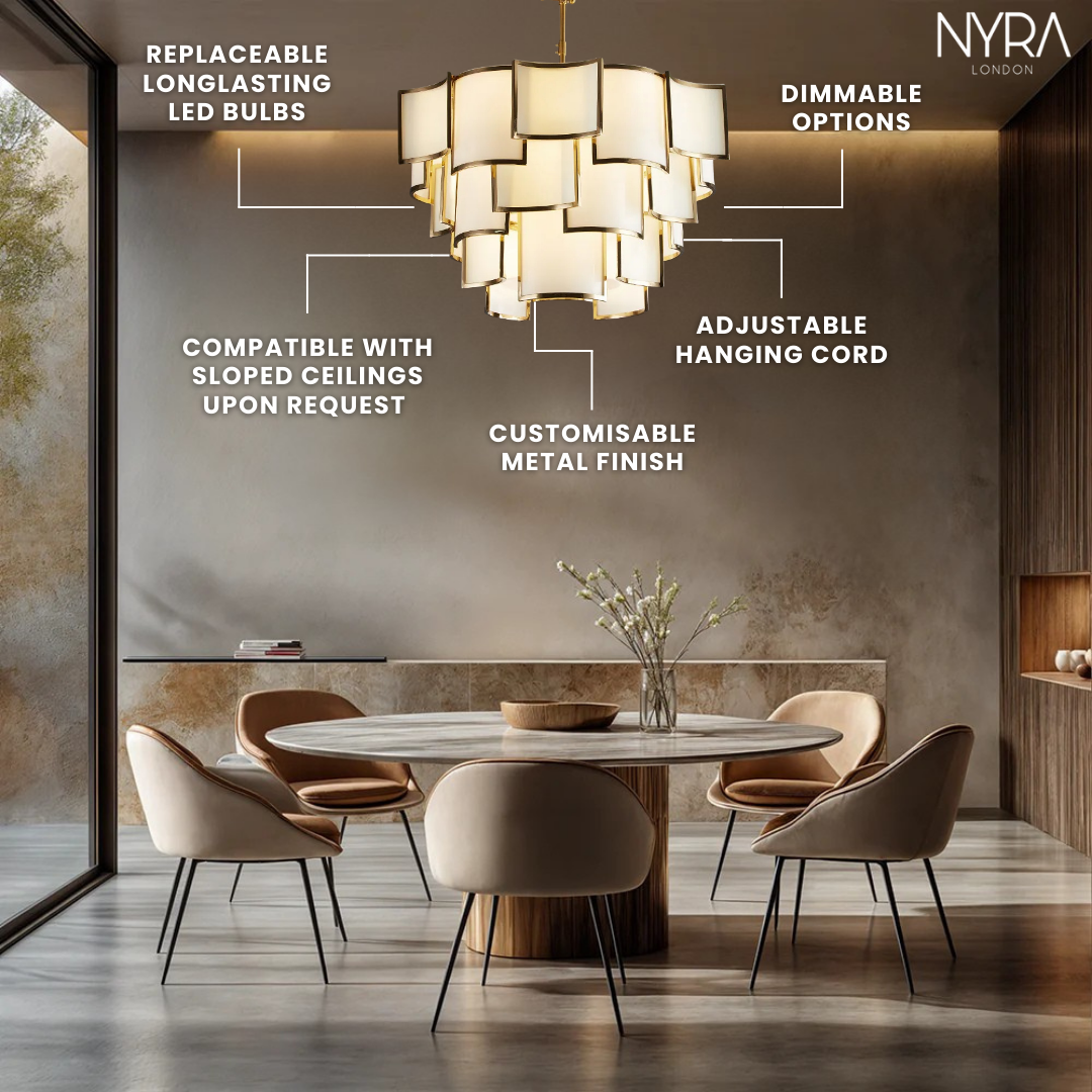 Imperial Lotus Chandelier - NYRALONDON