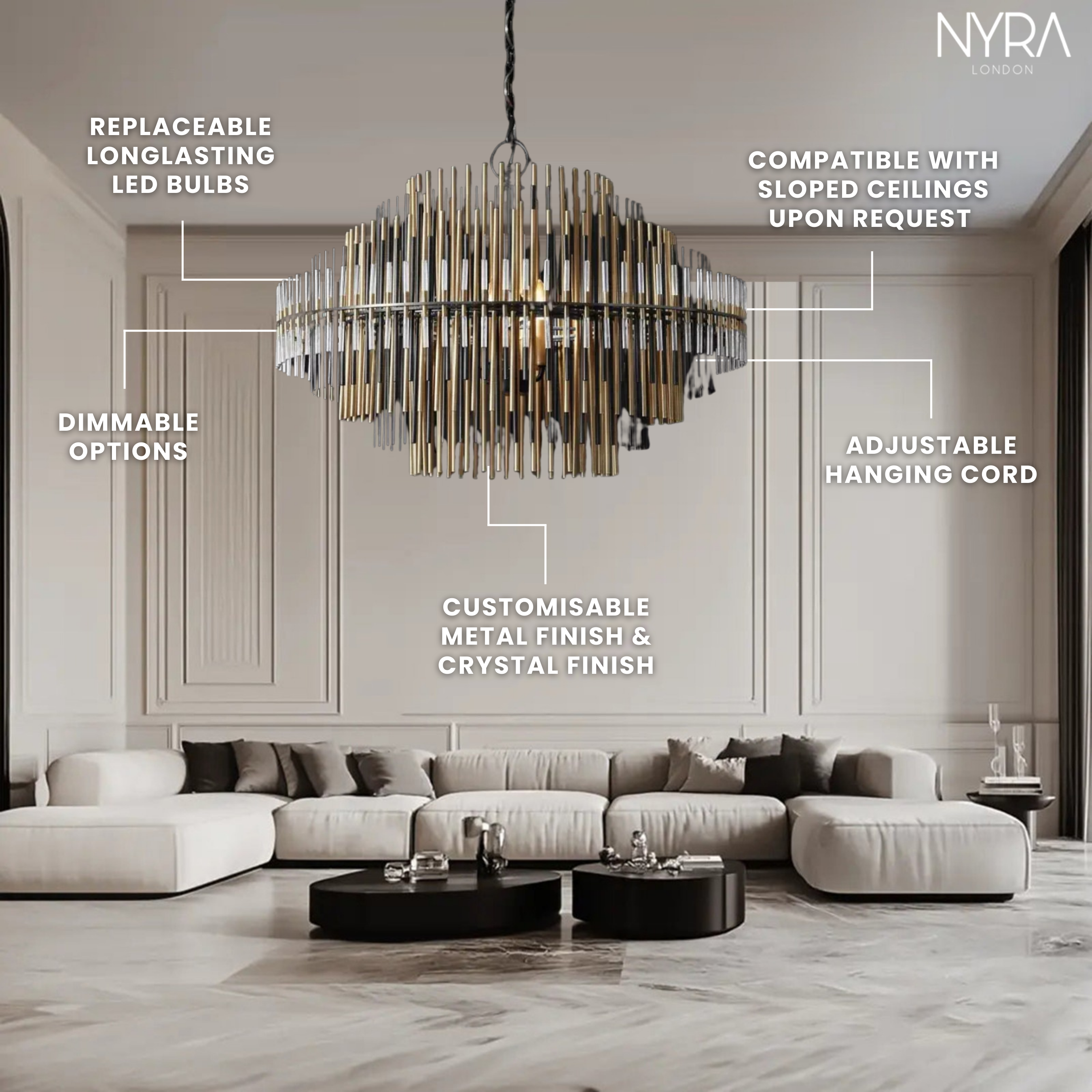 Rory Chandelier Collection