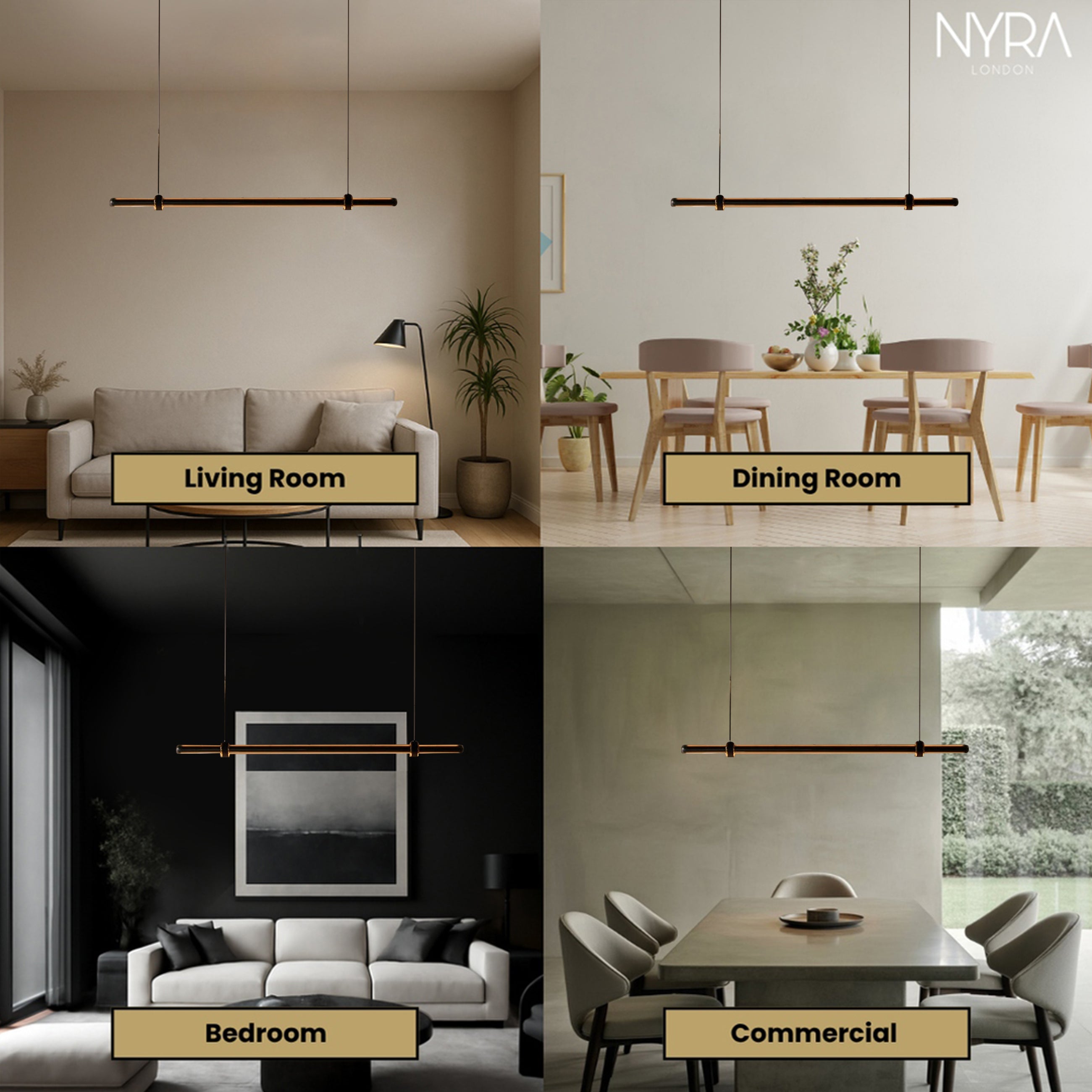 Time Tunnel Linear Pendant