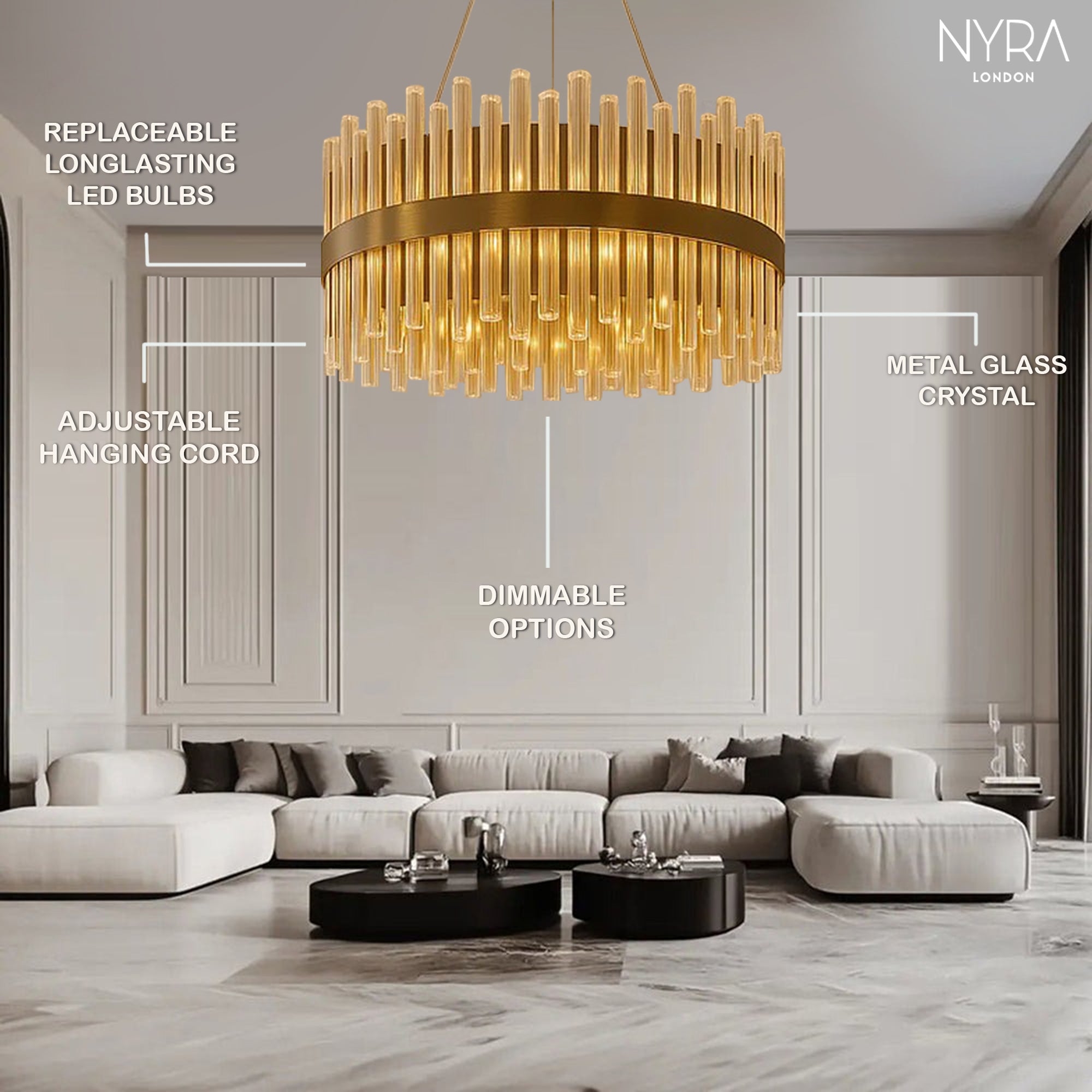 Regalia Majestic Crystal Light Collection