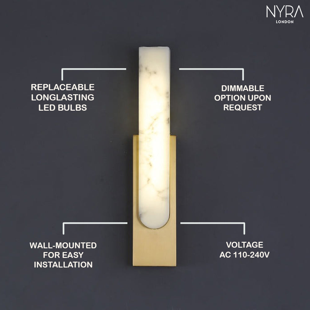 Victoria Marble Wall Light