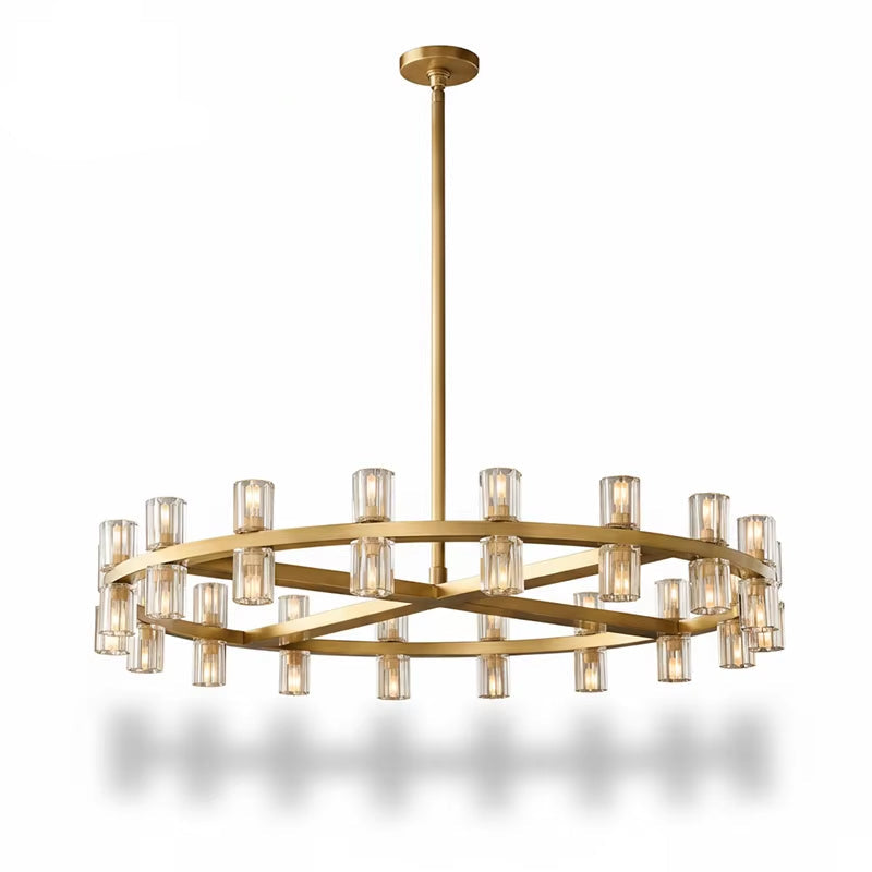 Bravion - Crystal Ring Chandelier