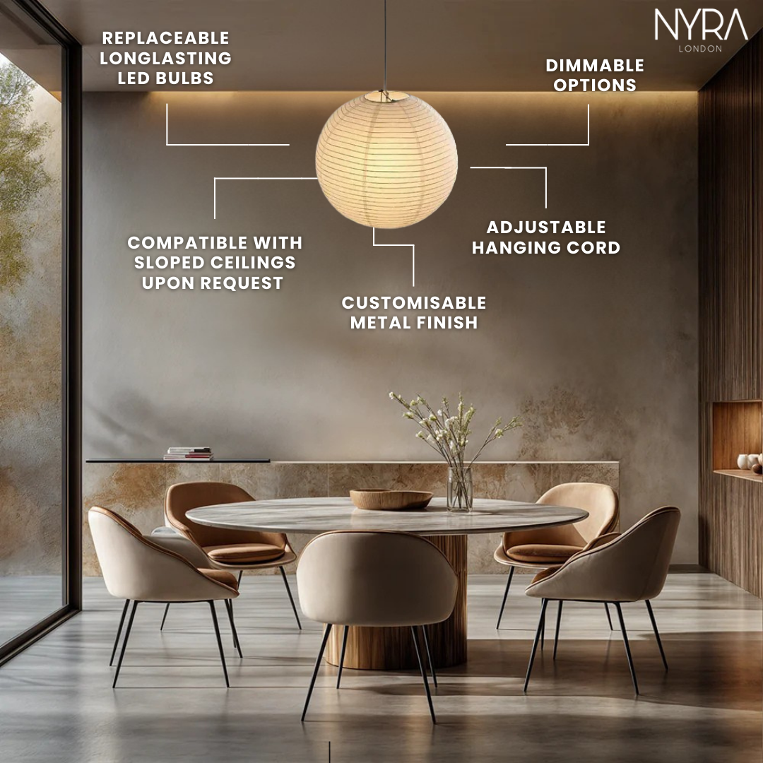 NYRA Paper Balloon Pendant Lights
