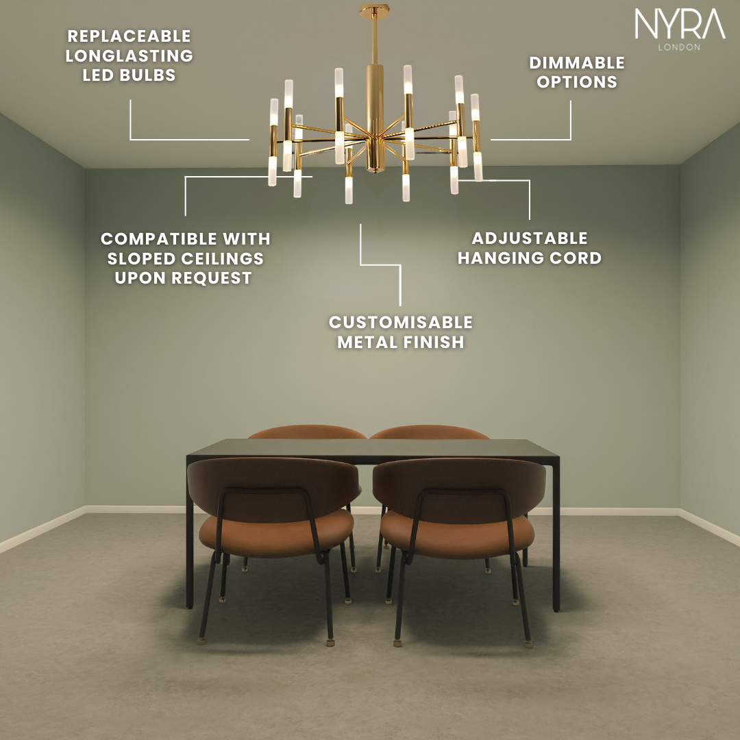 Starlight Matrix Chandeliers