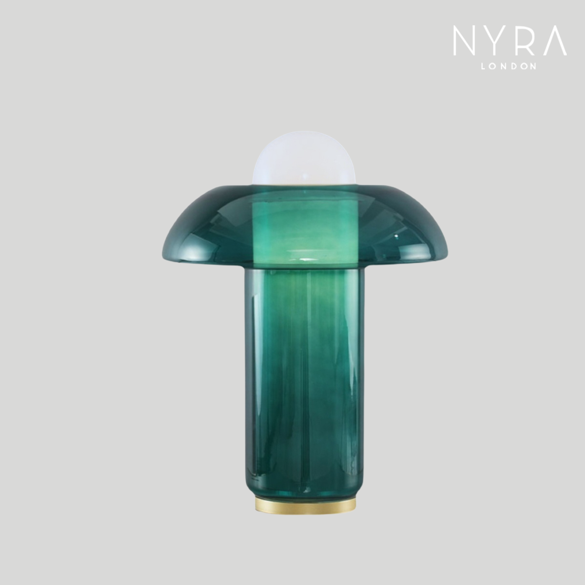 Moon Dome - Glass Table Lamp