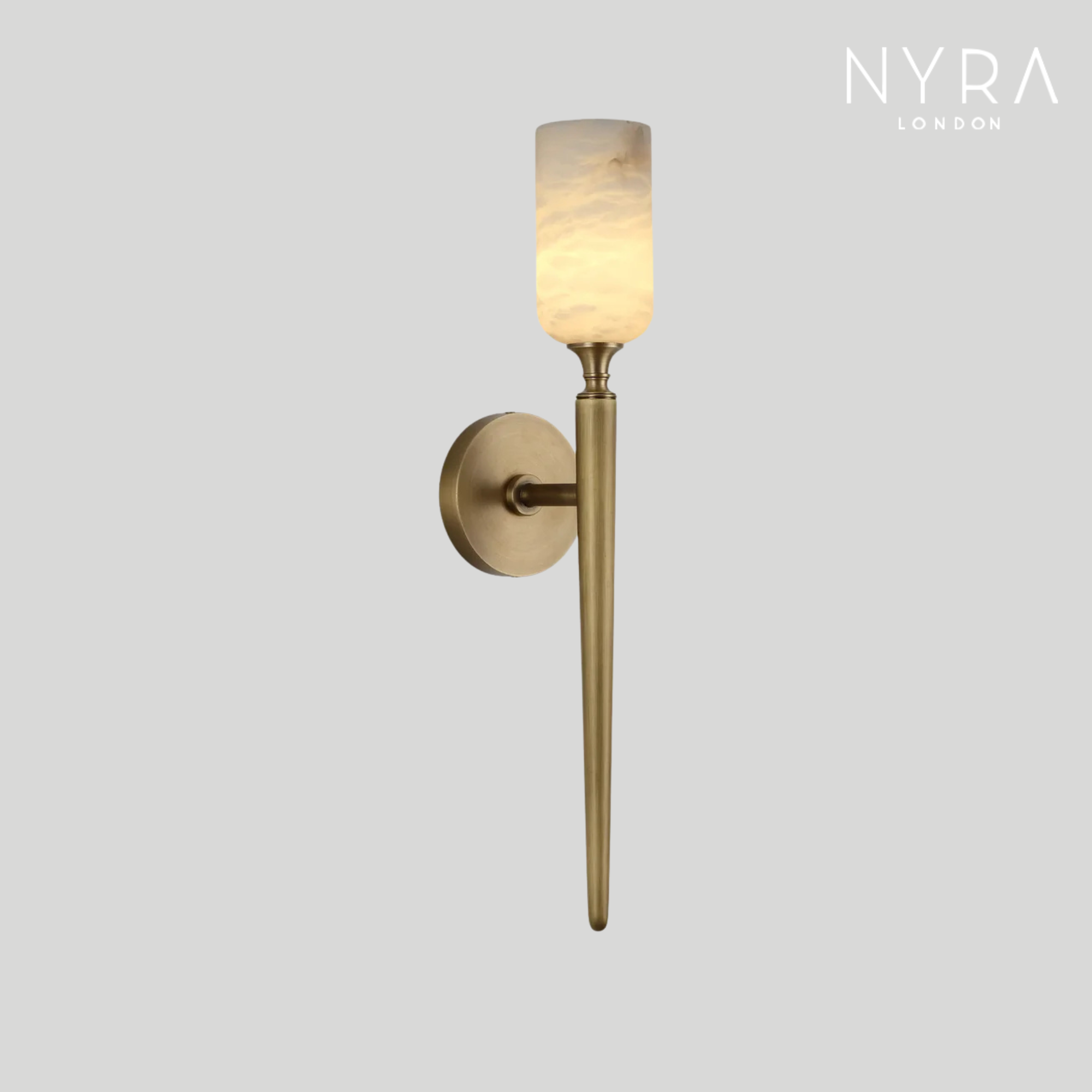 Meridian Alabaster Wall Light