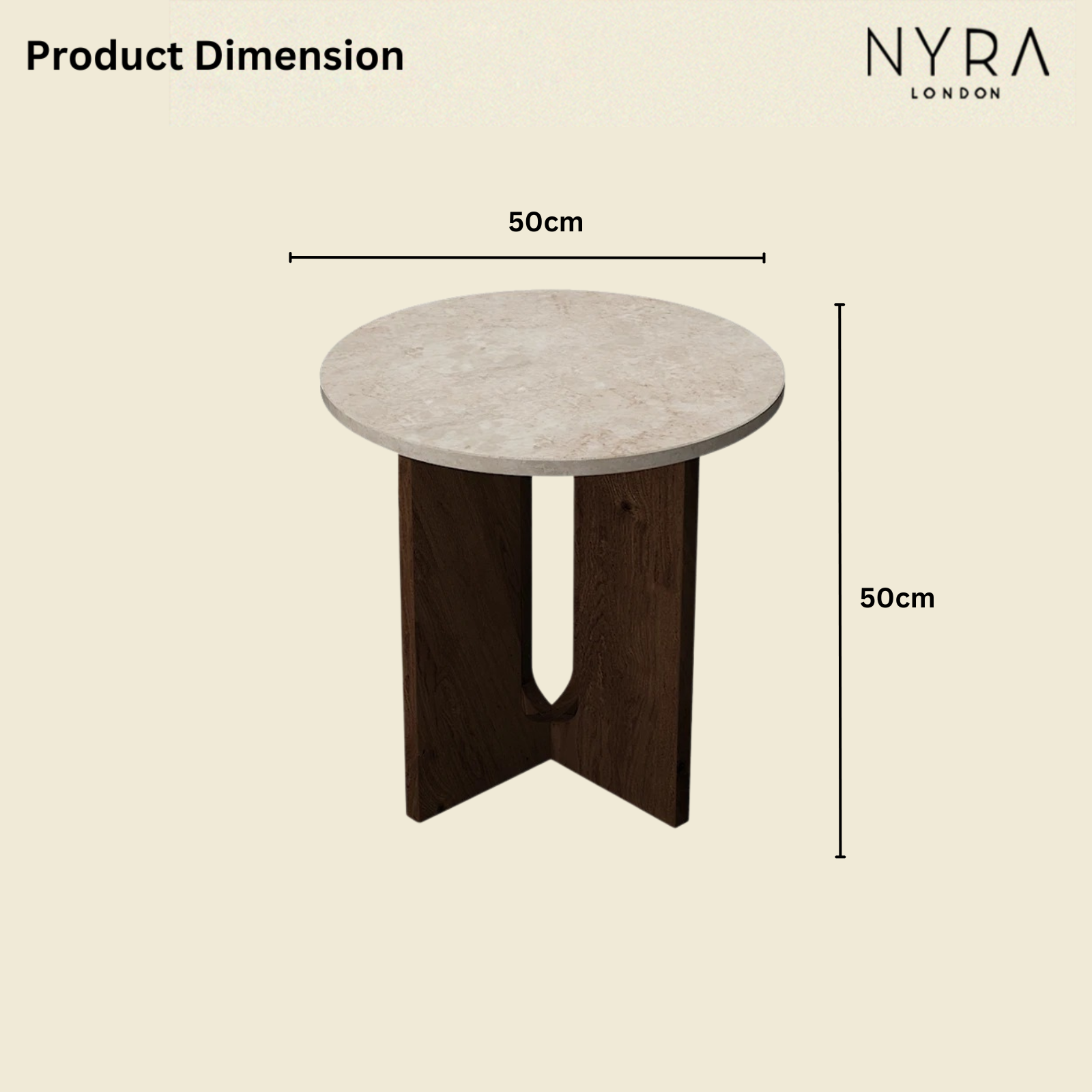 Averon Travertine Coffee Table