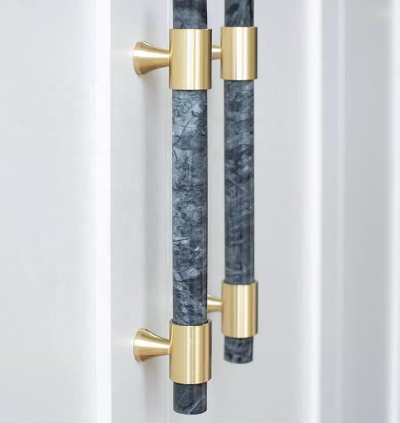 Modern Marble Cabinet Door Handles